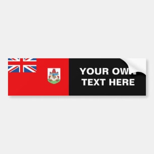Bermuda flagga bildekal