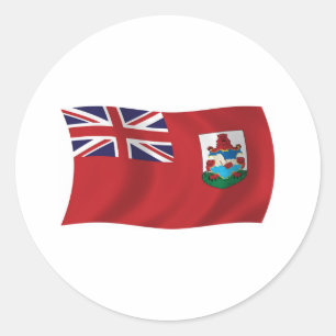 Bermuda Flagga Klistermärke