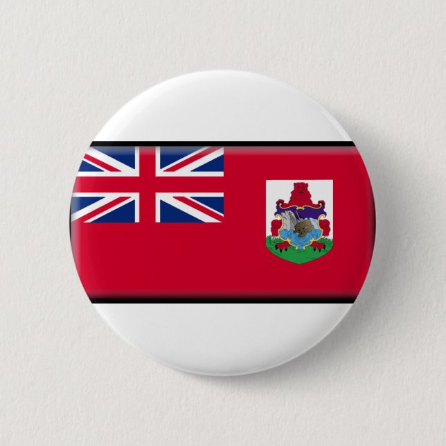 Bermuda flagga knapp (Framsida)