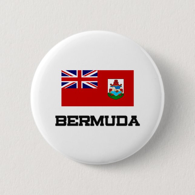 Bermuda flagga knapp (Framsida)