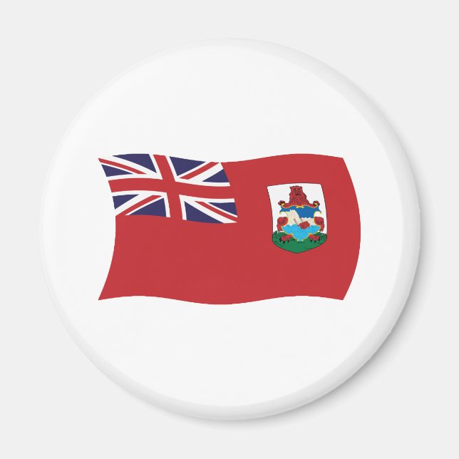 Bermuda Flagga Magnet (Framsidan)