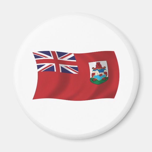 Bermuda Flagga Magnet (Framsidan)