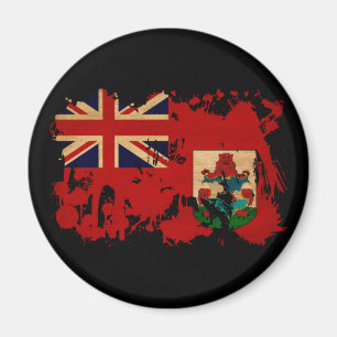 Bermuda flagga magnet