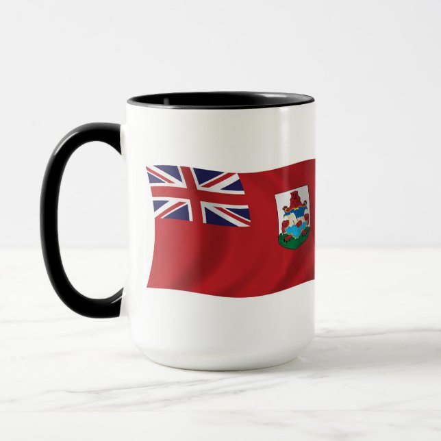 Bermuda Flagga Mugg (Vänster)