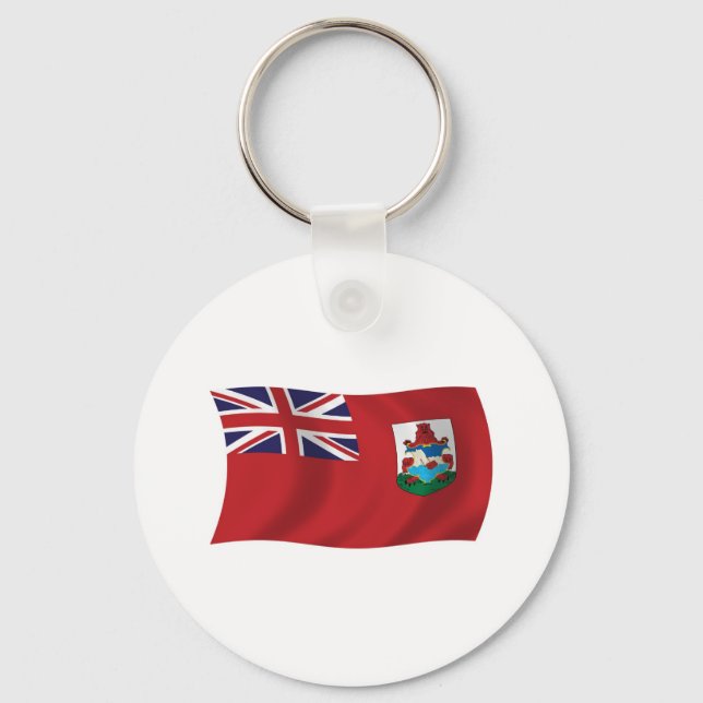 Bermuda Flagga Nyckelring (Framsida)
