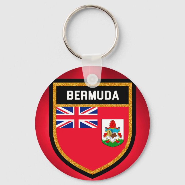 Bermuda Flagga Nyckelring (Framsida)