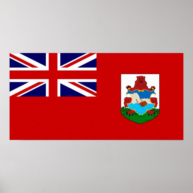 Bermuda Flagga Poster (Framsidan)