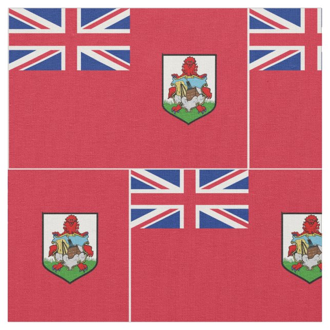 Bermuda flagga tyg (Närbild)