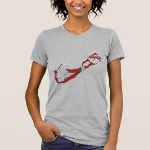 Bermuda flaggakarta tee shirt