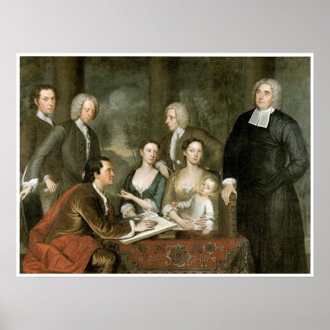 Bermuda-gruppen - Dean George Berkeley & Family Poster (Framsidan)