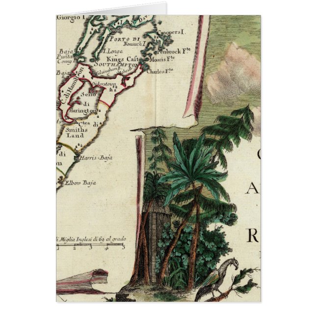 Bermuda Hälsningskort (Framsidan)