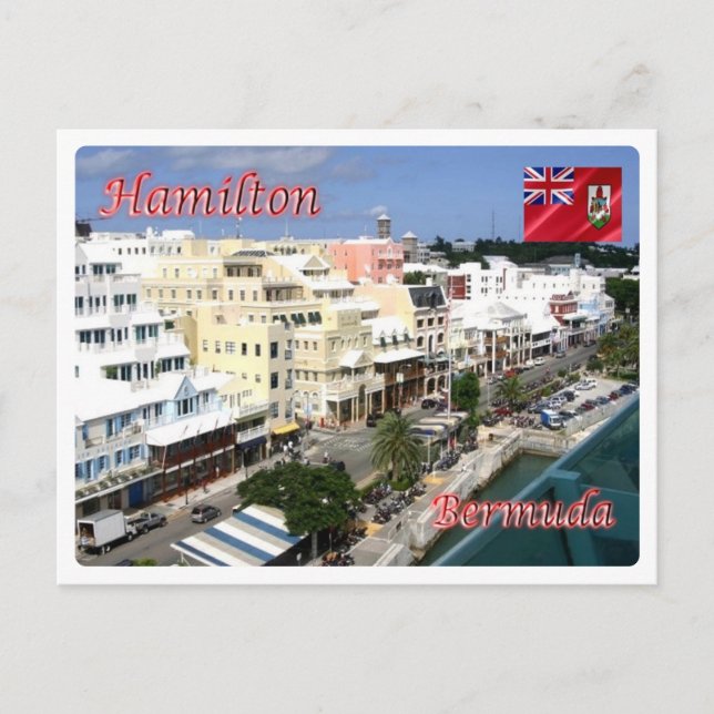 Bermuda - Hamilton - Vykort (Framsida)