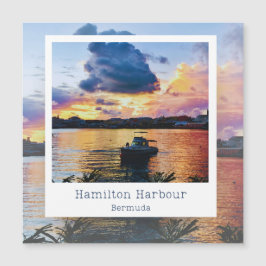 Bermuda Harbor Magnetic Card