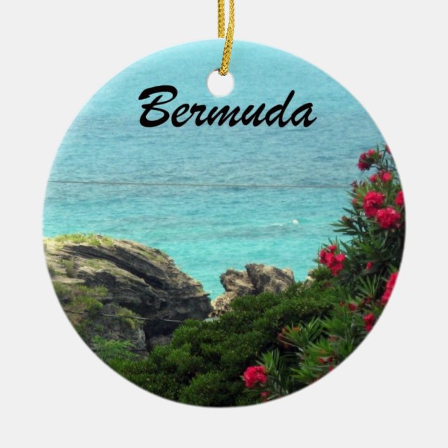 Bermuda Julgransprydnad Keramik (Framsidan)