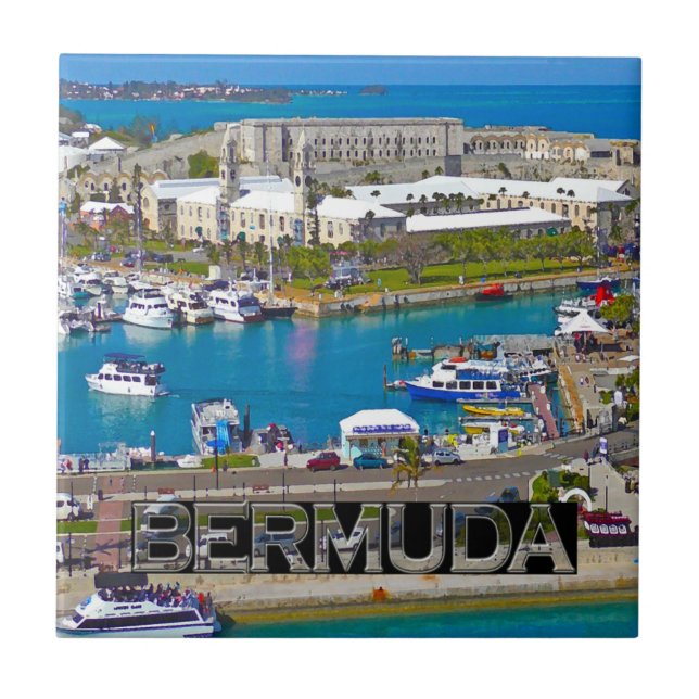 Bermuda Kakelplatta (Framsidan)