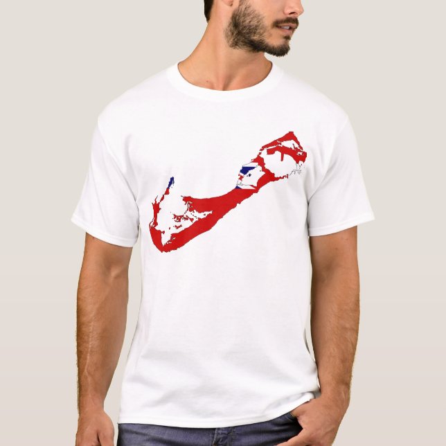 Bermuda kartaBM Tee Shirt (Framsida)