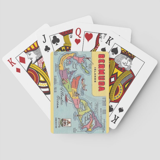 Bermuda Kartlekort Casinokort (Baksidan)