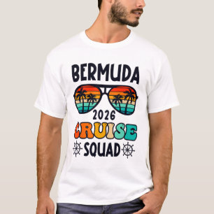 Bermuda-kryssning 2026 Semesterresa Matchande fami T Shirt