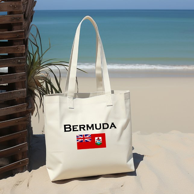 Bermuda Land Flagga Light-Färg Tygkasse (Skapare uppladdad)