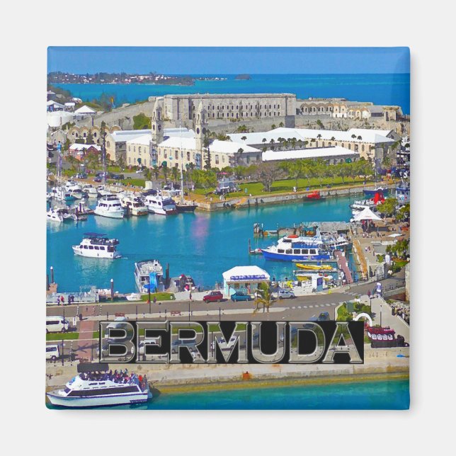 Bermuda Magnet (Framsidan)