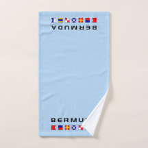 Bermuda Maritime Nautical Signal Flaggor Light-Fär