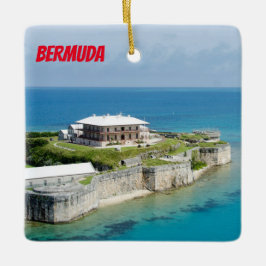 Bermuda panorama- julprydnad julgransprydnad keramik