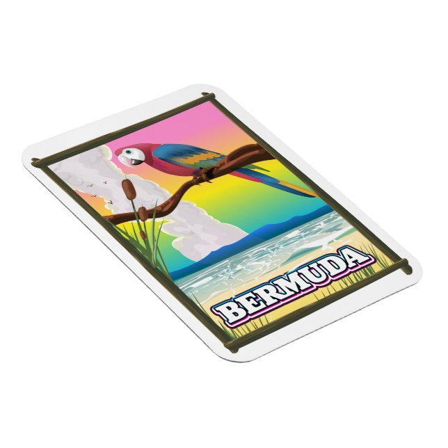 Bermuda Paradis. Magnet (Högersidan)