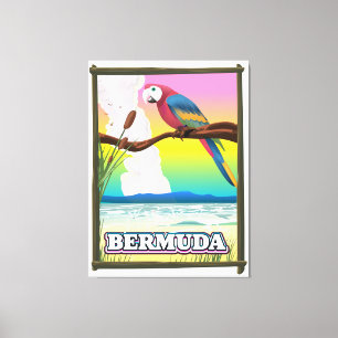 Bermuda Parunk. Canvastryck
