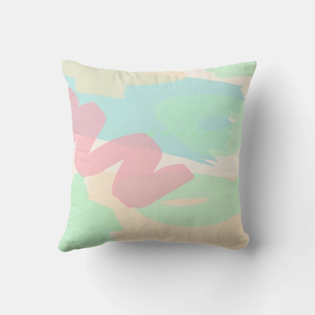 Bermuda Pastels Kudde (Baksida)