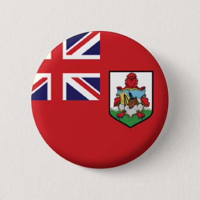 BERMUDA PIN FÄSTE MÄRKE KNAPP (Framsida)