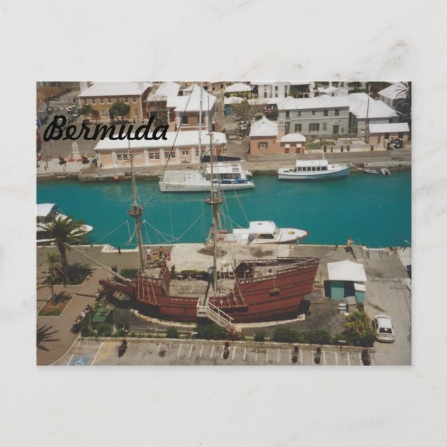 Bermuda Postcard Vykort (Framsida)