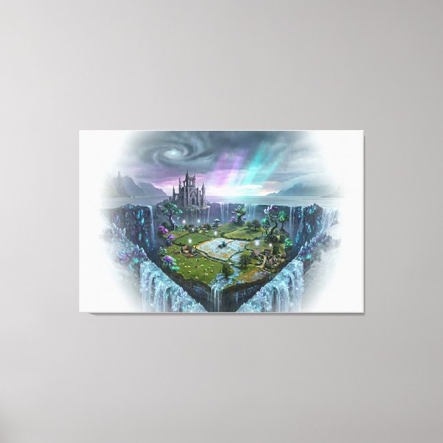 Bermuda Rhombus: The Hidden Sanctuary Canvastryck (Framsida)