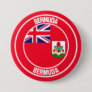 Bermuda Round Emblem Knapp