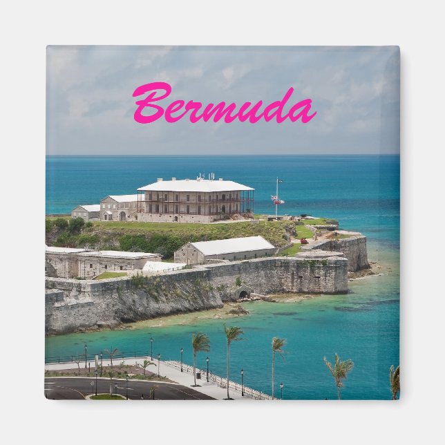Bermuda Royal Naval Shipyard Magnet (Framsidan)