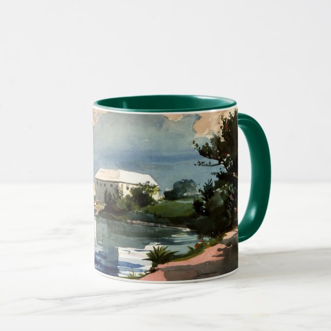 Bermuda, Salt Kettle-konstverk Mugg (Framsida höger)