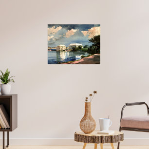 Bermuda, Salt Kettle-konstverk Poster