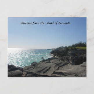 Bermuda Shoreline Vykort