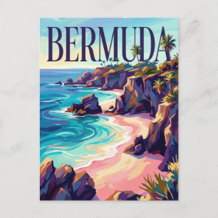 Bermuda södra stranden Bermuda Vykort