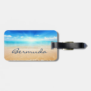 Bermuda soluppgång bagagebricka