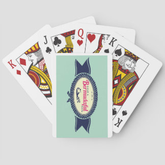 Bermuda som leker kort casinokort