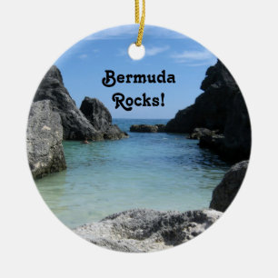 Bermuda, Sten! Julgransprydnad Keramik