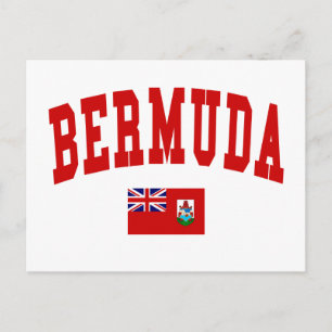 Bermuda stil vykort