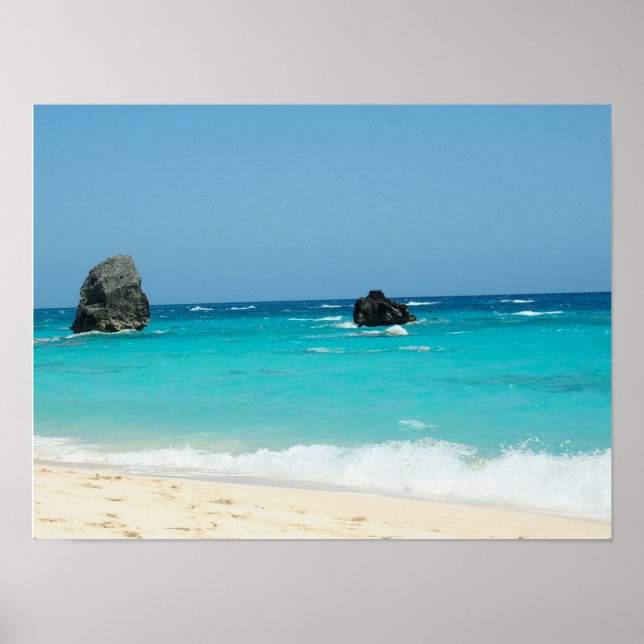 Bermuda strand poster (Framsidan)