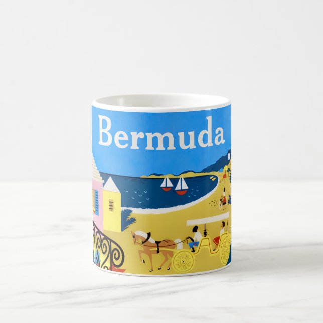 Bermuda strandmugg kaffemugg (Center)