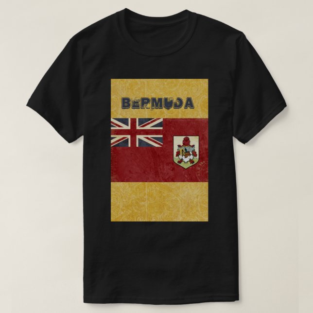 Bermuda T-Shirt Souvenir (Design framsida)