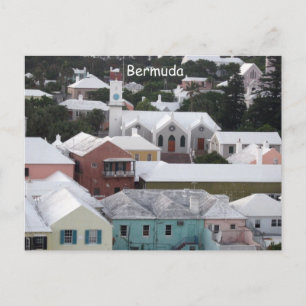 Bermuda Town Vykort