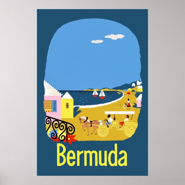 Bermuda Travel Poster (Framsidan)