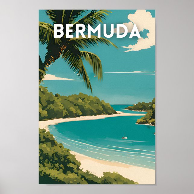 Bermuda Travel Poster (Framsidan)