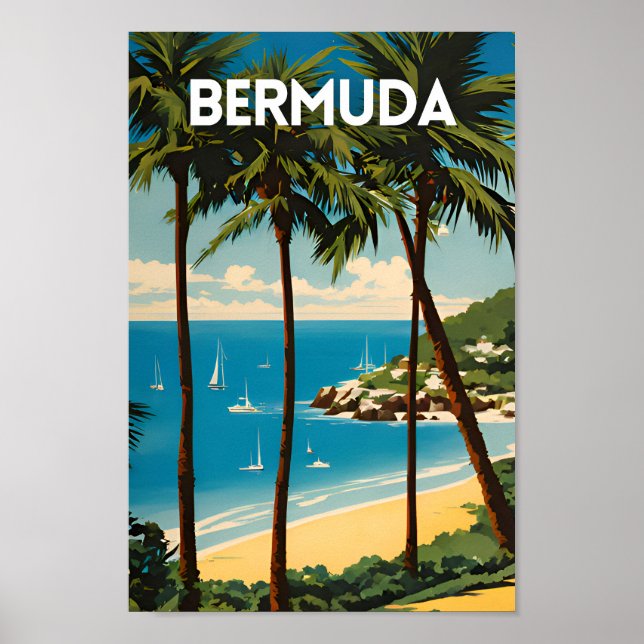 Bermuda Travel PS Poster (Framsidan)
