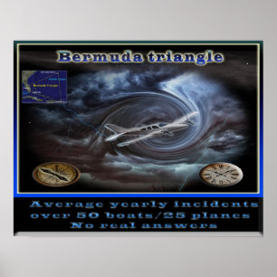 Bermuda triangel poster